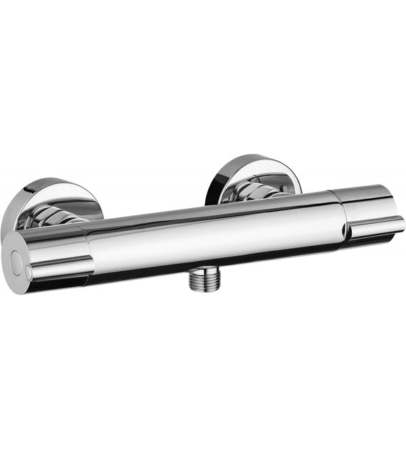 BATERIA PRYSZNICOWA TERMOSTATYCZNA - OKRĄGŁA CHROM