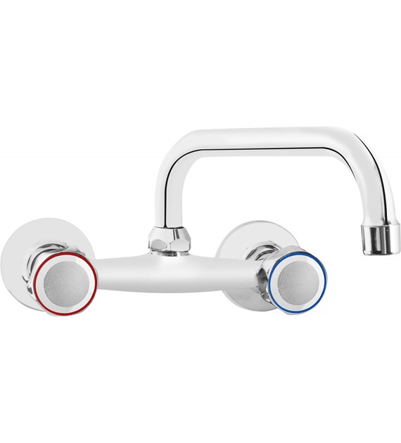 BATERIA UMYWALKOWA ŚCIENNA CHROM