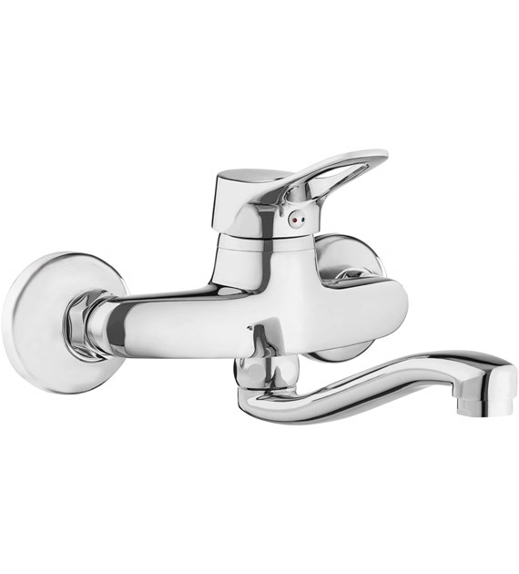 BATERIA UMYWALKOWA ŚCIENNA CHROM