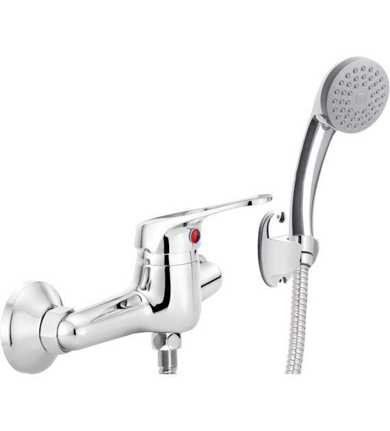 BATERIA NATR ŚCIENNA Z ZESTAWEM NATR CHROM