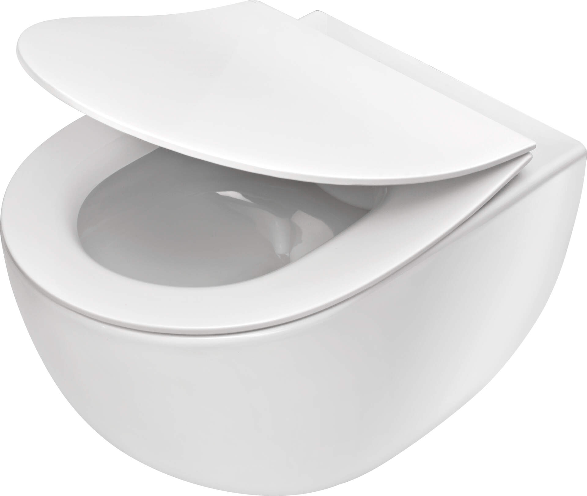 MISKA WC Z DESKĄ BEZKOŁNIERZOWA BIAŁY