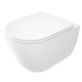 ROUND MISKA WC Z DESKĄ BEZKOŁNIERZOWA BIAŁY