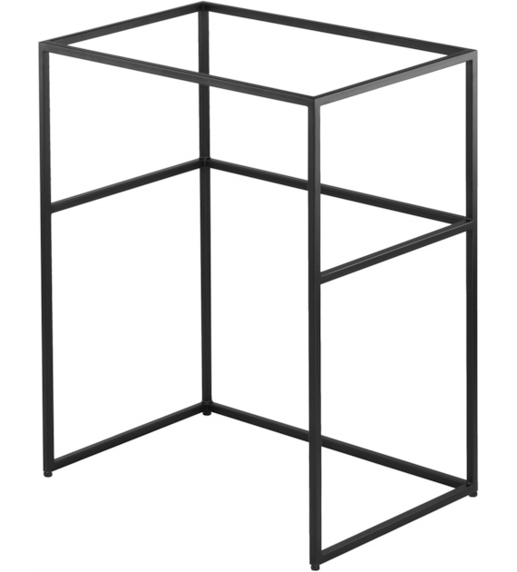 KONSOLA ŁAZIENKOWA STOJĄCA MODUŁOWA 60X40 CM NERO