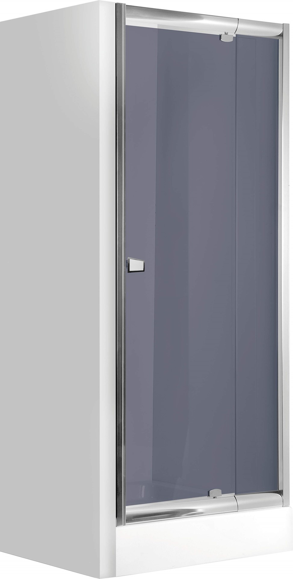 DEANTE DRZWI WNEKOWE ZOOM SZKLO GRAFIT CHR 78-90