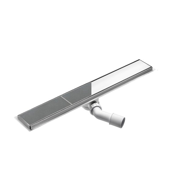 ODPŁYW LINIOWY PODŁ 80 CM ODWRACALNY STAL SZCZOT