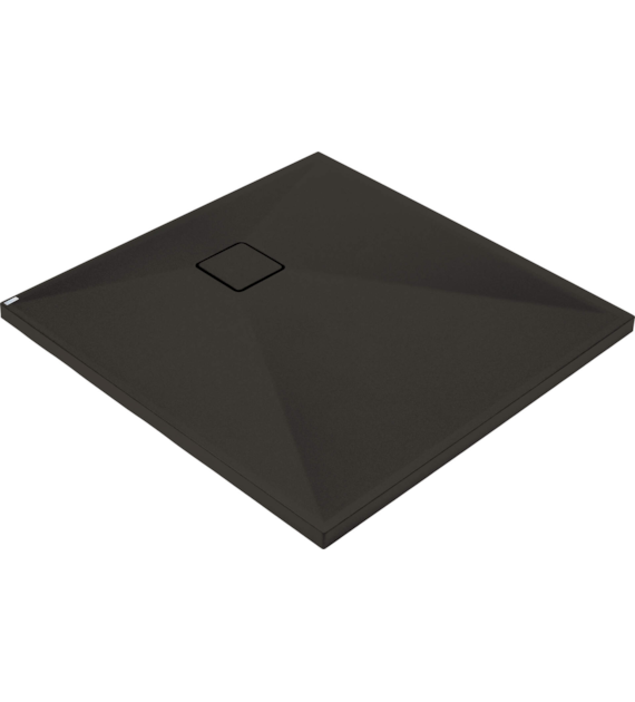 BRODZIK GRANITOWY KWADRATOWY 90X90 CM NERO