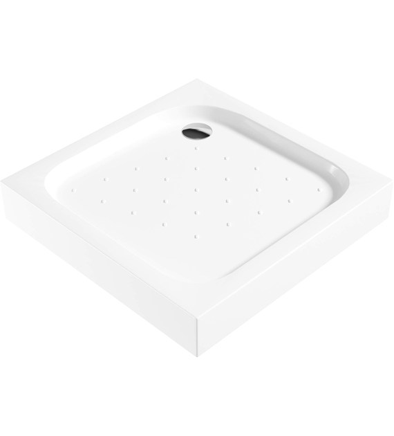 BRODZIK AKRYLOWY KWADRATOWY 90X90 CM BIAŁY