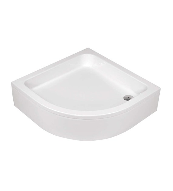 OSŁONA BRODZIKA PÓŁOKRĄGŁA 80 CM BIAŁY