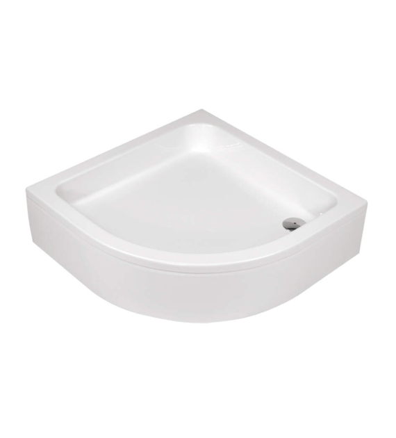 OSŁONA BRODZIKA PÓŁOKRĄGŁA 80 CM BIAŁY