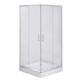 KABINA PRYSZNICOWA KWADRATOWA 90 CM CHROM