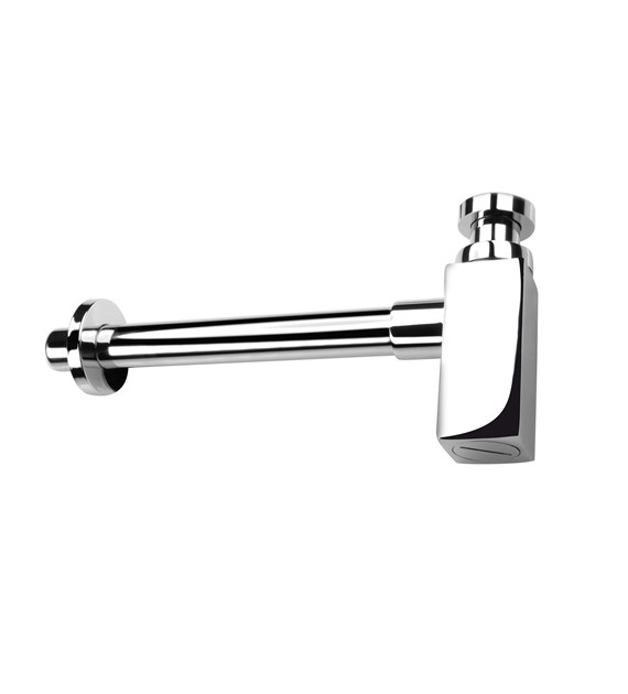 SYFON DO UMYWALKI KWADRATOWY CHROM