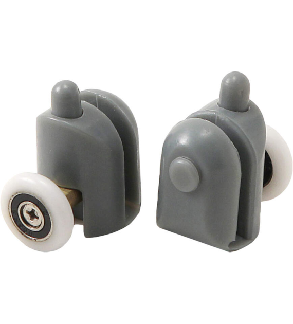 ROLKI DOLNE WYPINANE DO SZYB 6 MM FI 25 MM BIAŁY