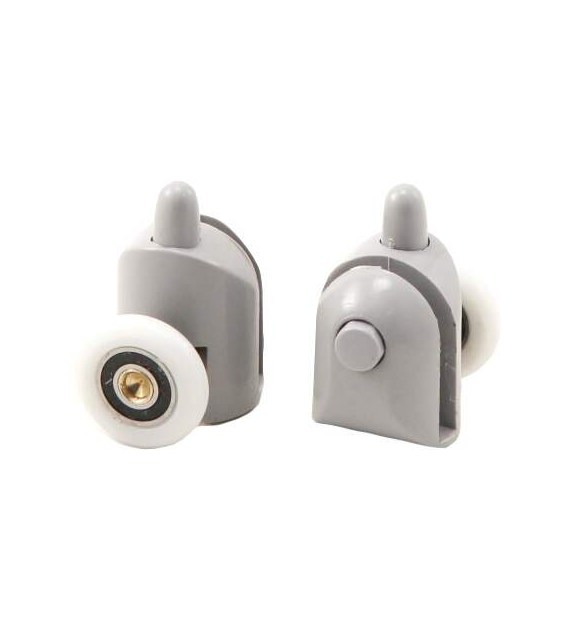 ROLKI DOLNE WYPINANE DO SZYB 5 MM FI 23 MM BIAŁY