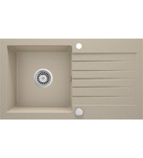 ZLEWOZMYWAK GRANIT 1K Z OCIEKACZEM PIASEK