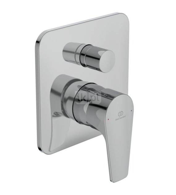 CERAFINE D BATERIA WANNOWO-PRYSZNIC.PODTYNK CHROM