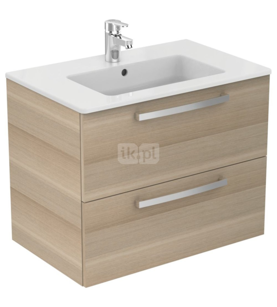 TEMPO SZAFKA POD UMYWALKE 70cm BIALY POLYSK