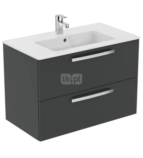 TEMPO SZAFKA POD UMYWALKE 61cm SZARY LAKIER