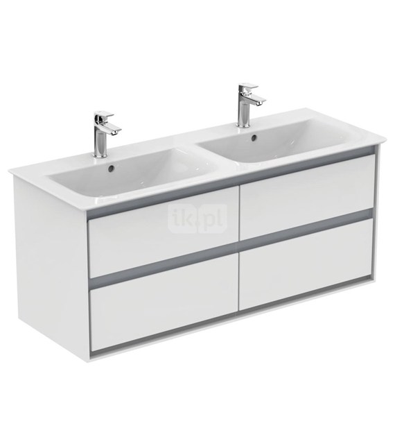 CONNECT AIR SZAFKA 120X44 PODUMYW. BIALY LAKIER