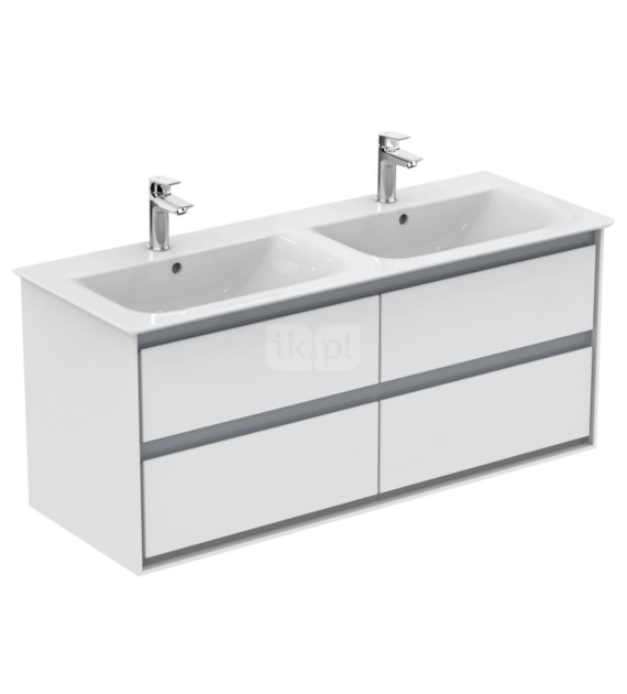 CONNECT AIR SZAFKA 120X44 PODUMYW. BIALY LAKIER