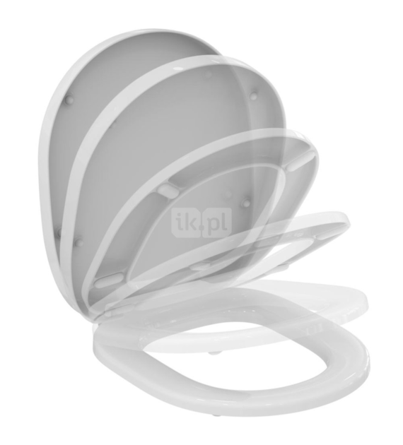 CONNECT DESKA WC WOLNOOP. BIAŁA