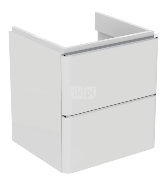 ADPTO SZAFKA 47X41 2 DRWS GLS WHT