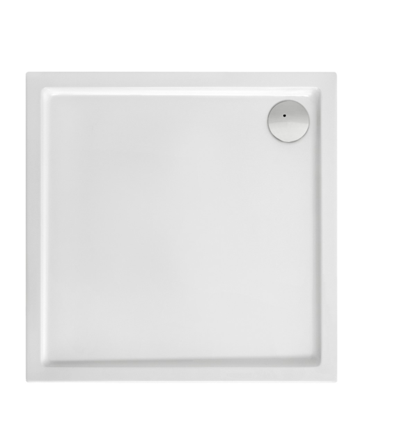 MALAGA BRODZIK KW.90X90X4 FLAT BIALY