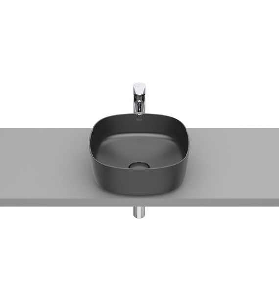 INSPIRA SOFT UMYWALKA NABLAT. 37x37 B/O Z/K ONYKS