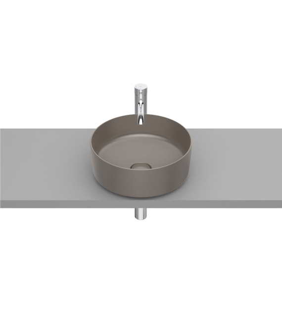 INSPIRA ROUND UMYWALKA 370X370 CAFE