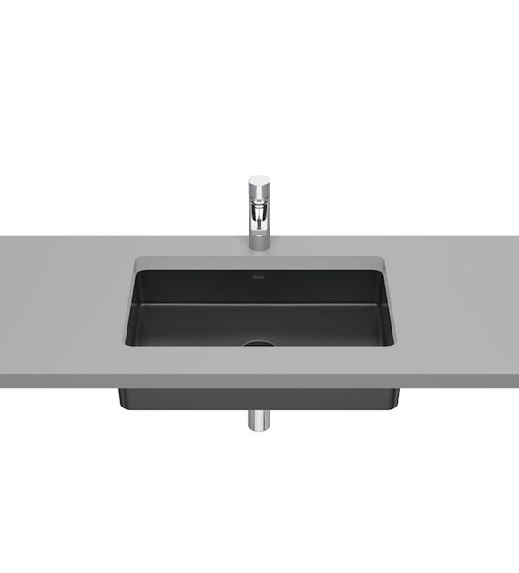 INSPIRA SQUARE UMYWALKA PODBLAT 54x32 ONYX