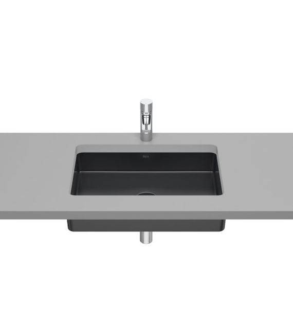 INSPIRA SQUARE UMYWALKA PODBLAT 54x32 ONYX