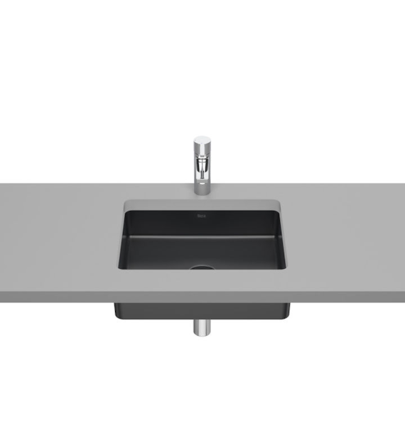 INSPIRA SQUARE UMYWALKA PODBLAT 43x32 ONYX