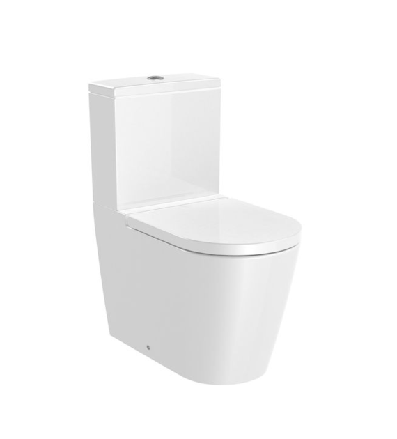 INSPIRA ROUND MISKA WC DO KOMPAKTU RIMLESS