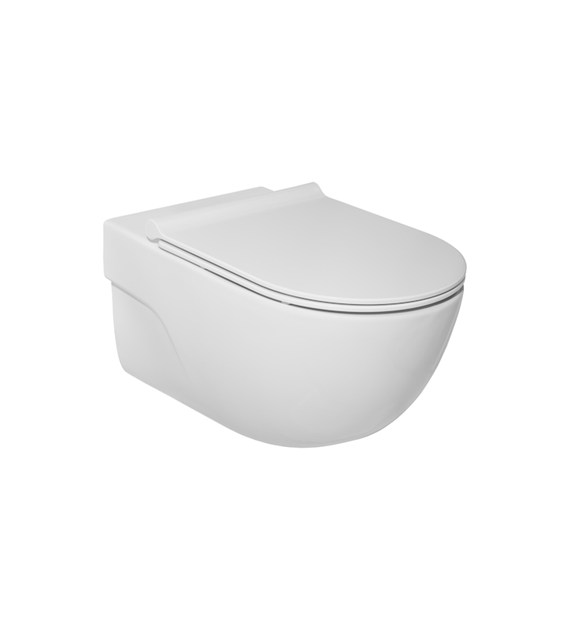 MERIDIAN RIMLESS MISKA PODW. WC SUPRAGLAZE