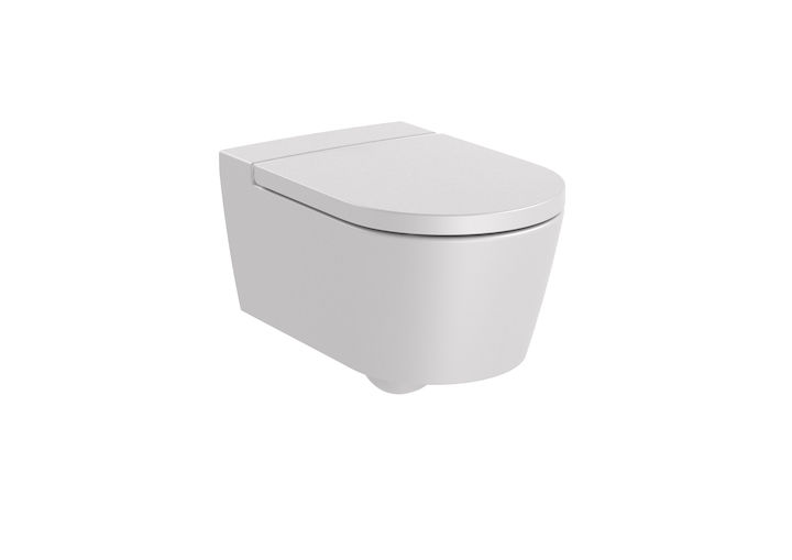 INSPIRA ROUND MISKA PODW. RIMLESS 560X370 PERŁOWY