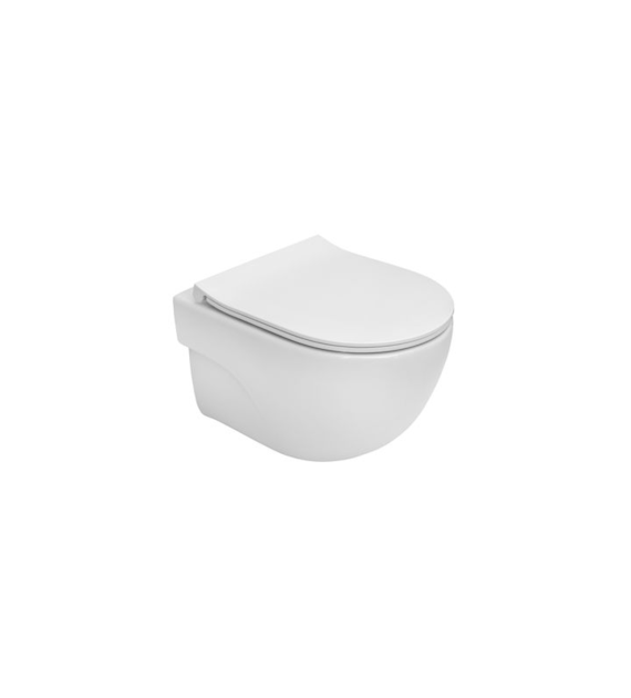 MERIDIAN COMPACTO RIMLESS MISKA WC+DESKA SLIM