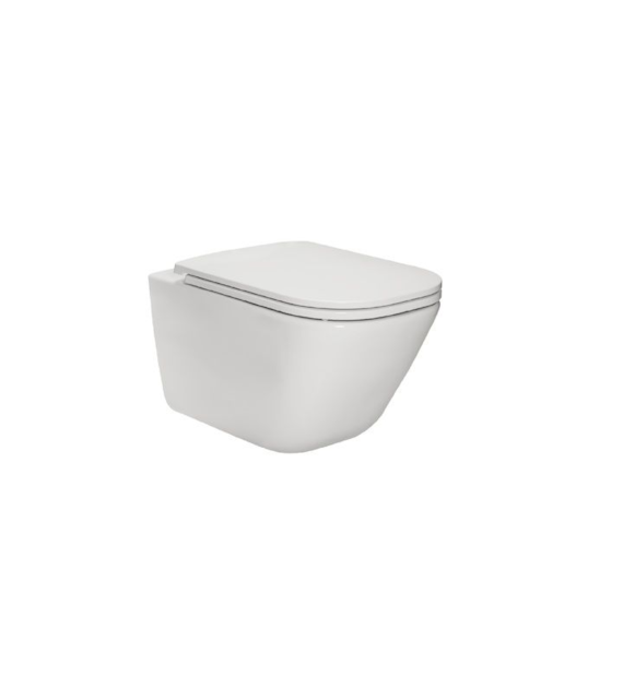 GAP SQUARE RIMLESS MISKA WC + DESKA DUROPLAST SLIM