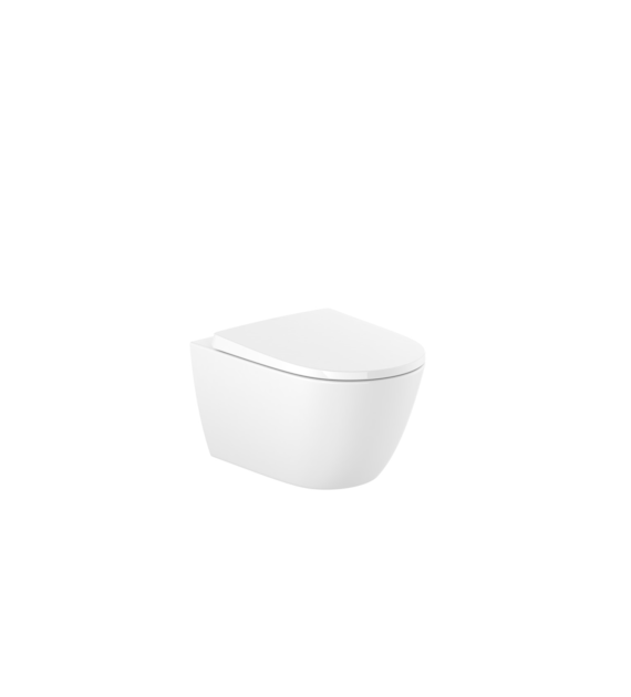 ONA MISKA WC WISZ. RIMLESS + DESKA W/OPAD DUROPL