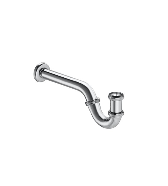 SYFON BIDETOWY RUROWY 250MM 1/14 CHROM