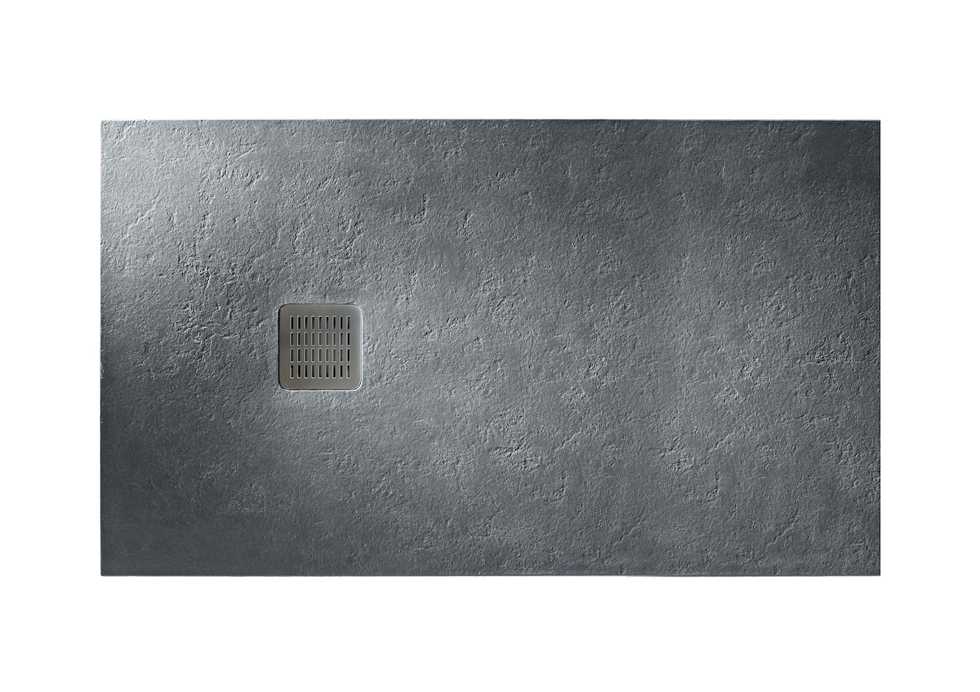 TERRAN BRODZIK PROST. 140x90 +SYFON SZARY ŁUPEK