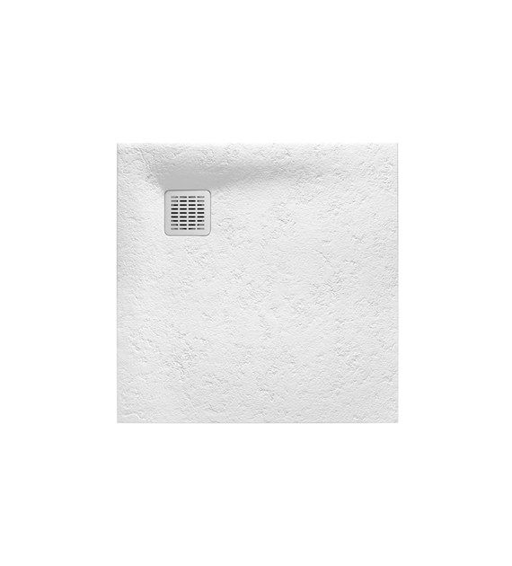 TERRAN BRODZIK KWADRATOWY 80x80 +SYFON BIALY