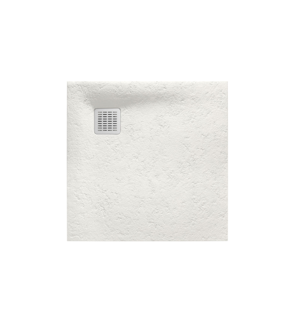 BRODZIK TERRAN  KWADRAT 90X90CM + SYF. BEŻOWY