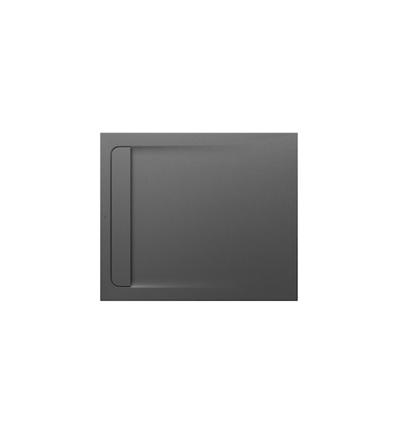 AQUOS BRODZIK PROST.100x90 +SYFON SZARY LUPEK