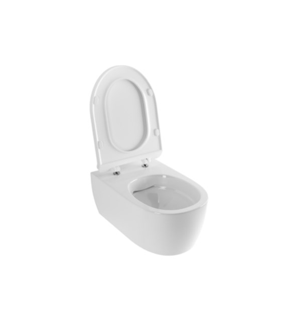 DOTO PURE RIM 54 MISKA WC WISZ.Z DESKA WOLNOOP.
