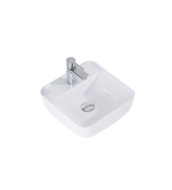 UMYWALKA TONIA 39x39 BLAT WHITE HG