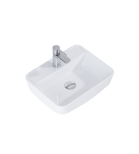 UMYWALKA ENZO 50x40 BLAT WHITE HG