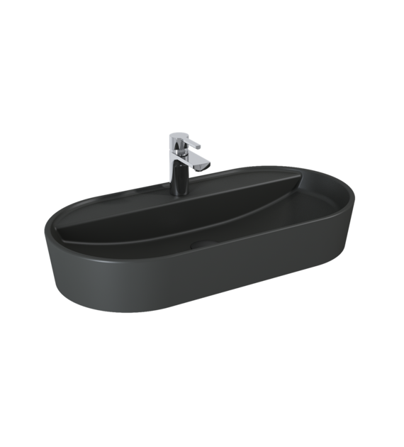 UMYWALKA BABETTE 82x42 BLAT ANTHRACITE MATT
