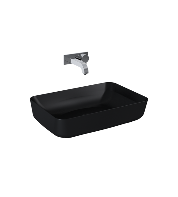 UMYWALKA NOMIA 50x39 BLAT BLACK MATT