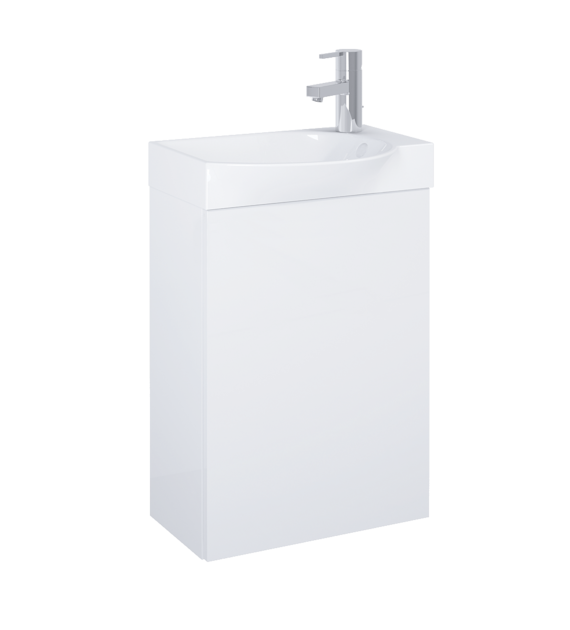 RAVELL SZAFKA 45 1D + UMYWALKA WHITE HG