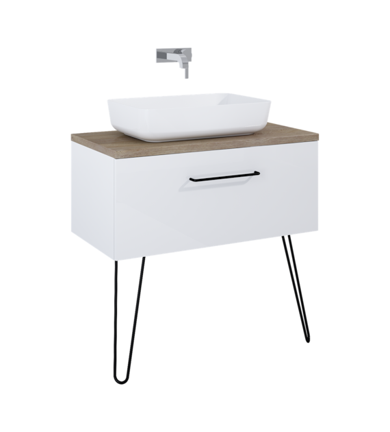 SZAFKA FUTURIS 90 1S WHITE HG PDW