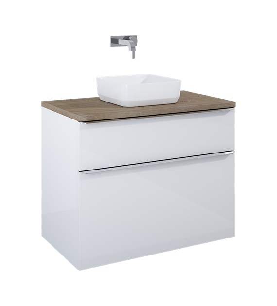 SZAFKA LOFTY 90 2S WHITE HG PDW